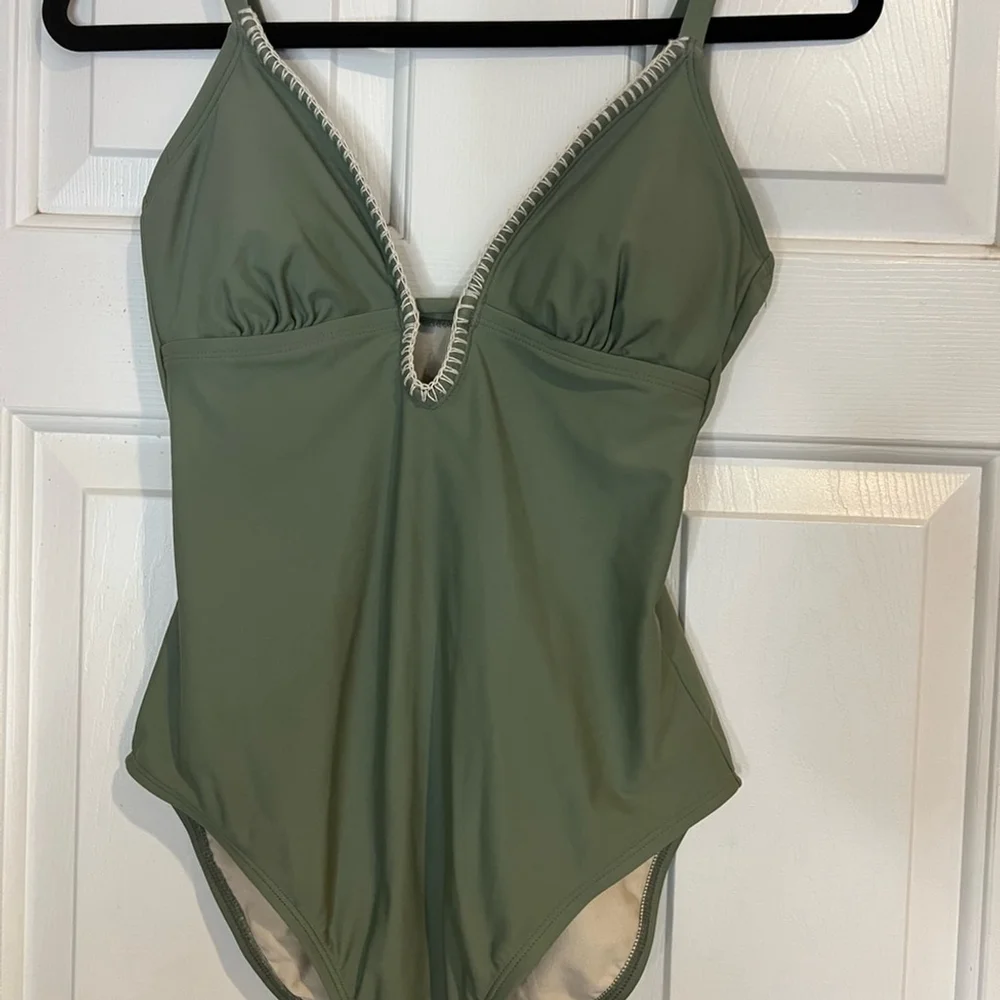 Kona Sol Green One-Piece Swimsuit